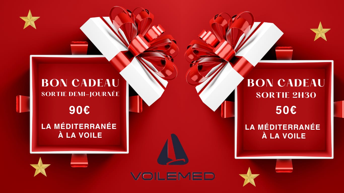 Bons cadeaux Voilemed — sortie demi-journée et 2h30